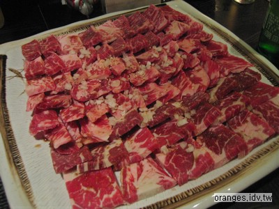 六人份的肉